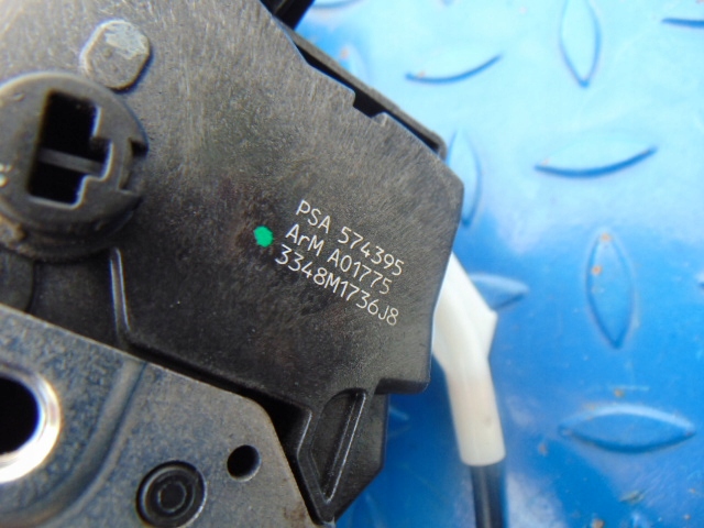 фото №3, Citroen c5 iii x7 08- замок дверь левый зад sedan