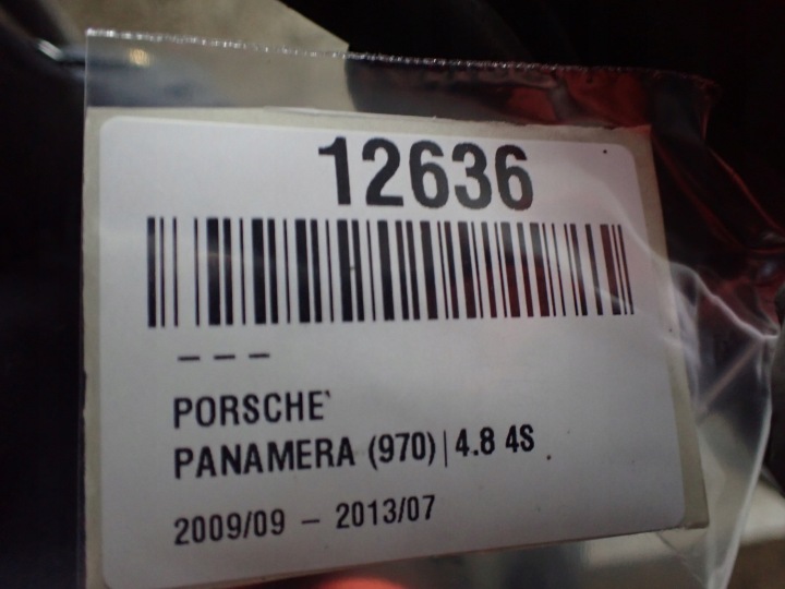 фото №9, Уплотнитель двери левые зад porsche panamera i 970 4.8 eu 12636