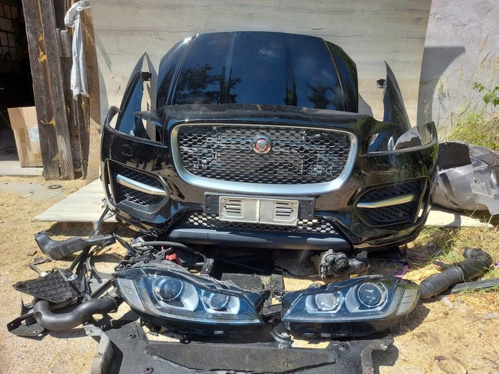 фото №1, Jaguar f-pace r-sport x761 бампер капот лампа ксенон pas крыло перед