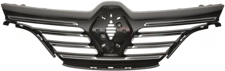 фото №1, Renault megane iv 16-20 решётка радиатора решётка intens з рейками хром