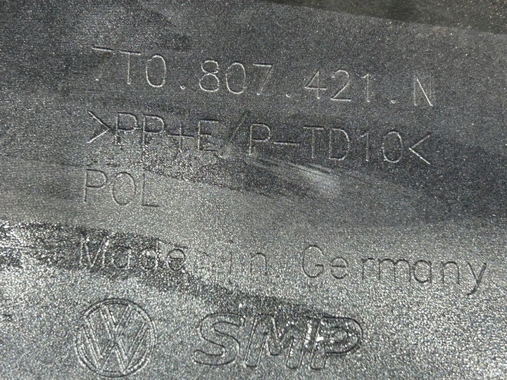 фото №13, Vw multivan t7 2021- бампер зад 7t0807421n