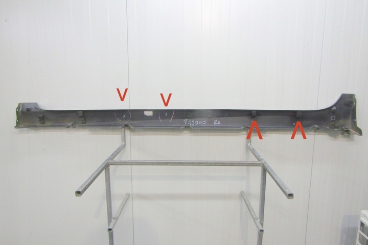 фото №12, Планка пороговая правая nissan leaf ii ze1 17-