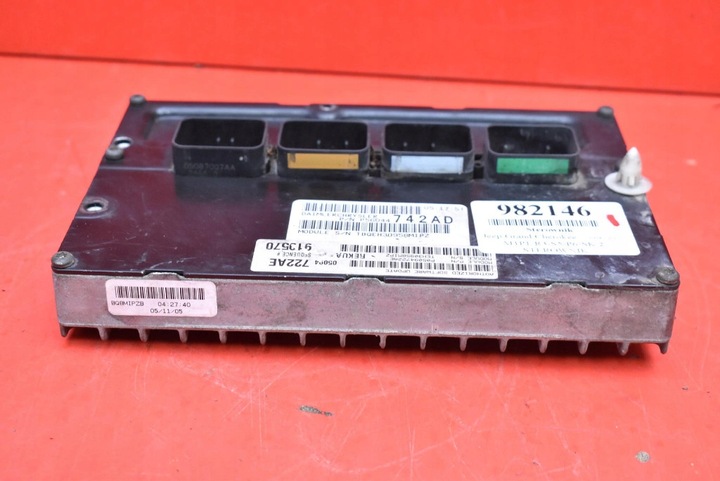 фото №5, Блок керування двигуна p56044742ad jeep grand cherokee iii wk 3.7 v6 210km 04-10