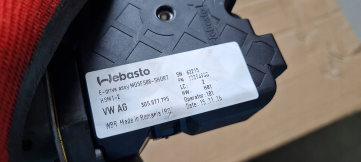 фото №7, S4 b9 8w a5 двигунчик люк панорами 3g5877795 a6 c8 q3 83a