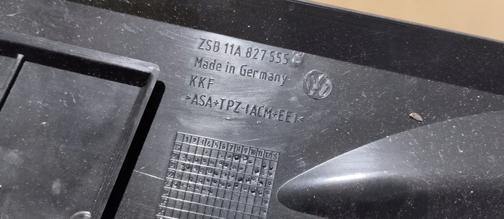 фото №5, Накладка спойлера лопасти крышки свет сплав volkswagen id.4 11a827555c