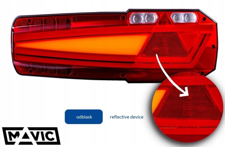 фото №6, Лампы задние led универсальные man mercedes rvi daf iveco комплект 12/24v