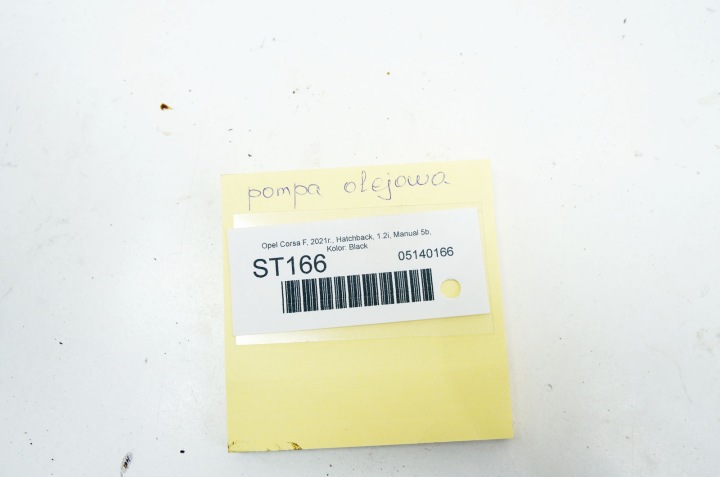 фото №6, St166 opel corsa f 1.2i насос масла 9831294580