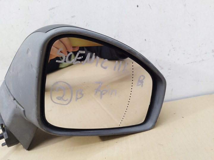 фото №10, Дзеркало праве праве перед 7 pin renault scenic iii 3 рестайлінг 2012-2016 tegne