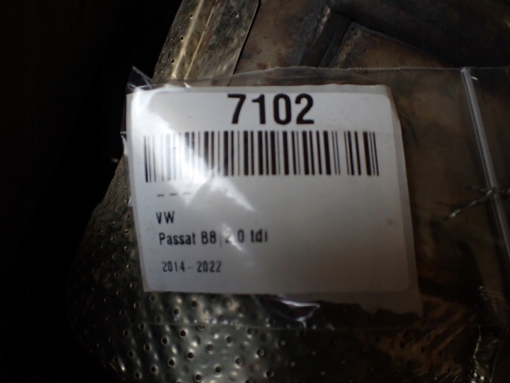 фото №16, Каталізатор vw passat b8 sedan 2016 2.0 dsg eu 04l131723at 7102
