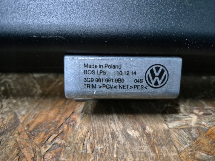 фото №9, Vw passat b-8 b8 3g9 універсал ролета вертикальна багажника