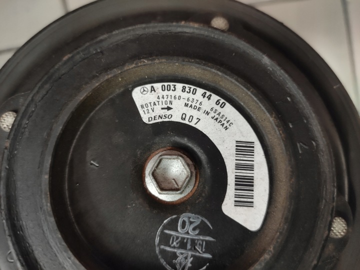 фото №11, Mercedes gla w156 2.2cdi компрессор кондиционера 447280-7423 denso