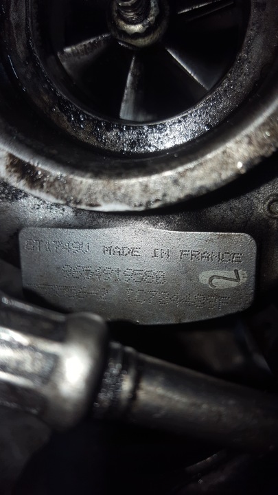 фото №8, Турбокомпресор / турбіна peugeot 307 9654919550