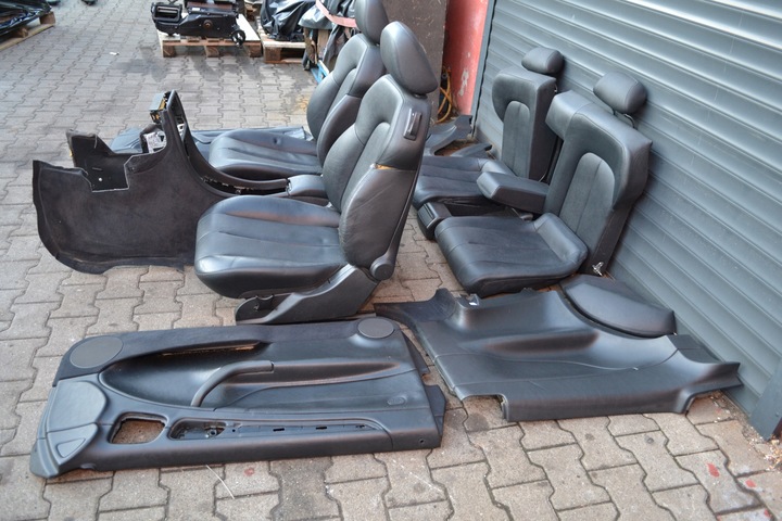 фото №5, Mercedes w208 clk купе сиденья диван обшивки европа кожа