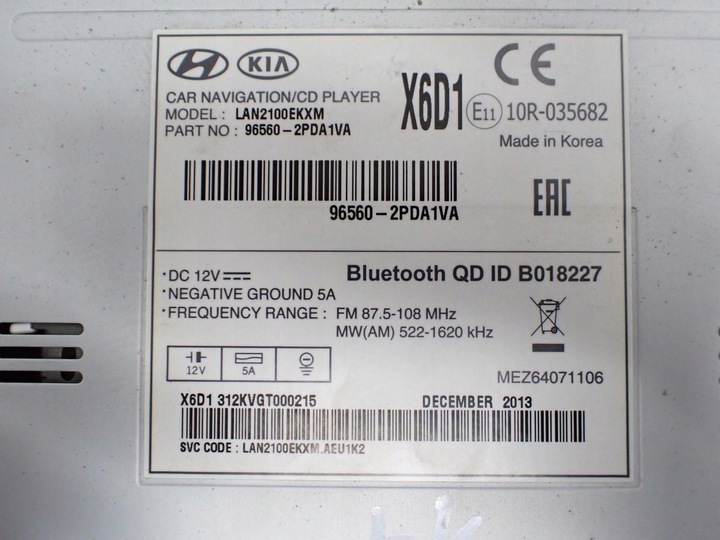 фото №8, Радио навигация навигация дисплей европа kia sorento ii рестайлинг 14r