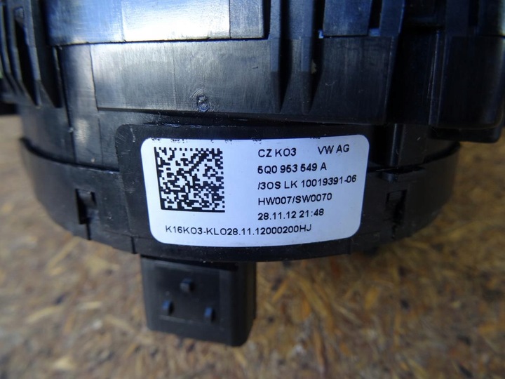 фото №7, Golf vii 13-19 лента сматыватель подушки подушка безопасности 5q0953549a