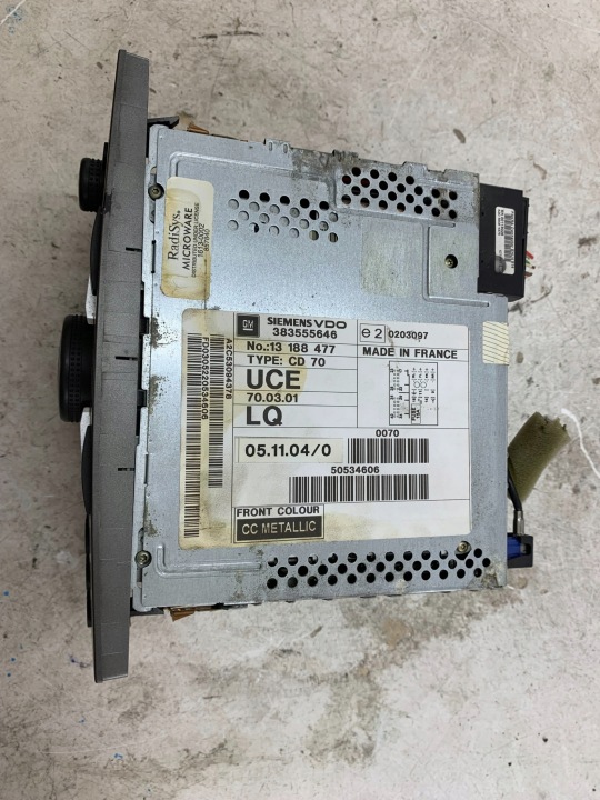 фото №5, Магнитола cd opel vectra c 383555646