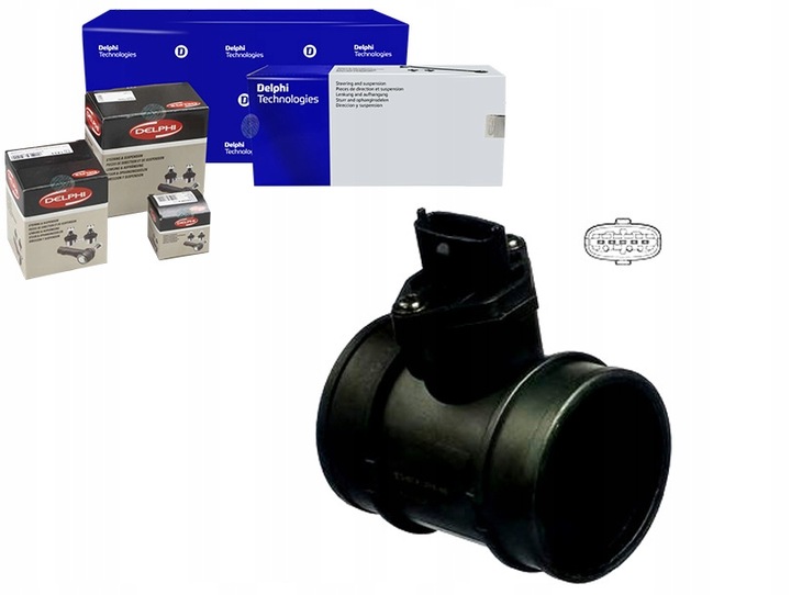 фото №1, Delphi витратомір повітря hyundai santa fe 2