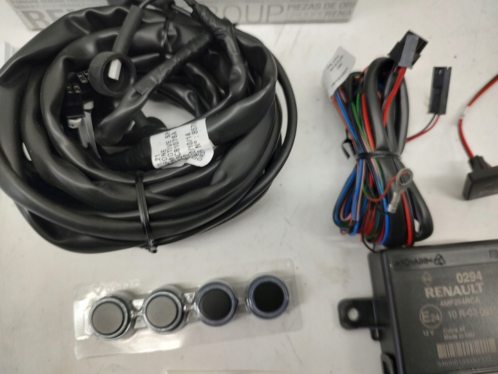 фото №3, Набір датчиків 4 pdc перед renault 8201537464