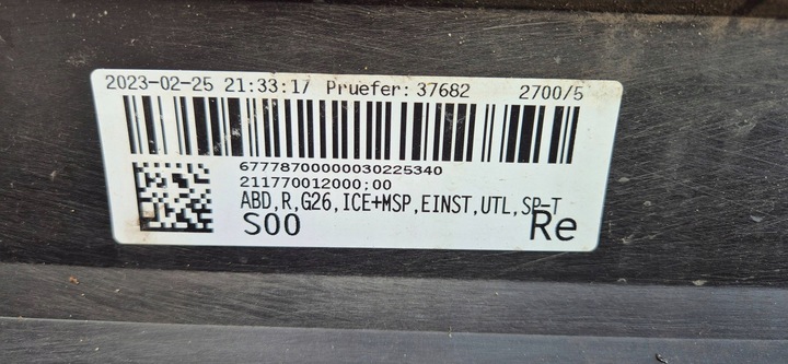 фото №11, Bmw 4 i4 g26 gran купе 21-24 bev поріг планка порогова права лампа led org