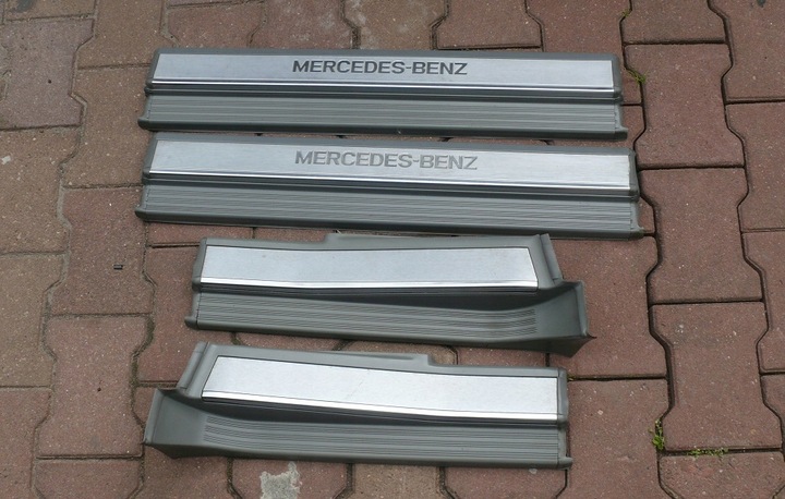 фото №1, Планки nadkładki порога пороговые mercedes w140 4szt