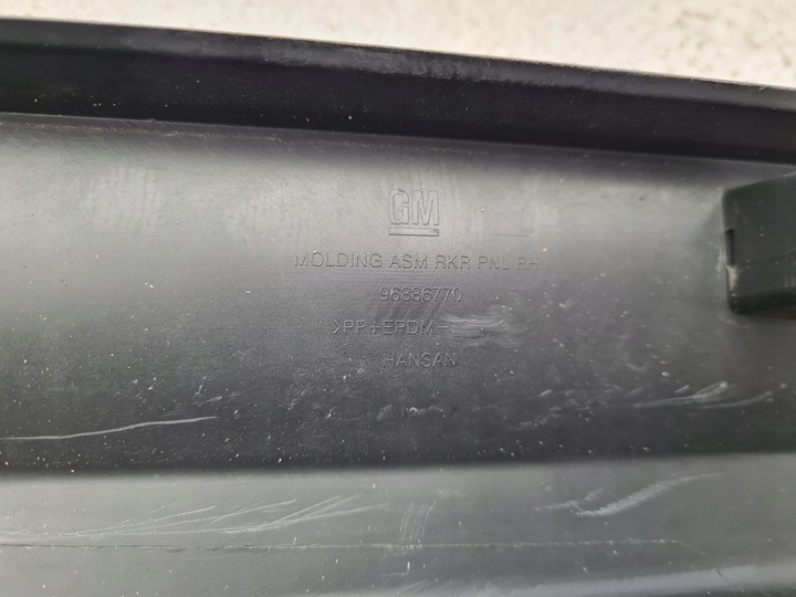 фото №10, Chevrolet orlando поріг накладка планка порогова права 96886770