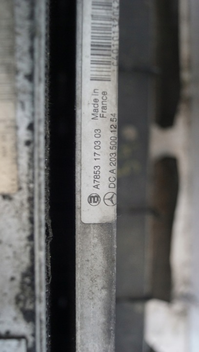 фото №16, Mercedes w203 компрессор комплект радиатор