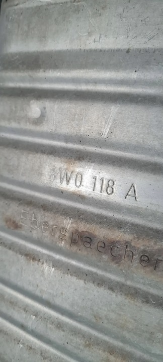 фото №16, A5 8w глушитель средний труба выпускная 2.0 tfsi 8w0118a a4 b9 8w