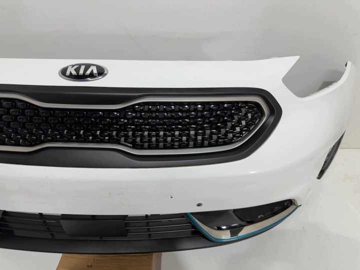 фото №6, Kia niro i 2016-2019 бампер передний решётка решётка спойлер перед