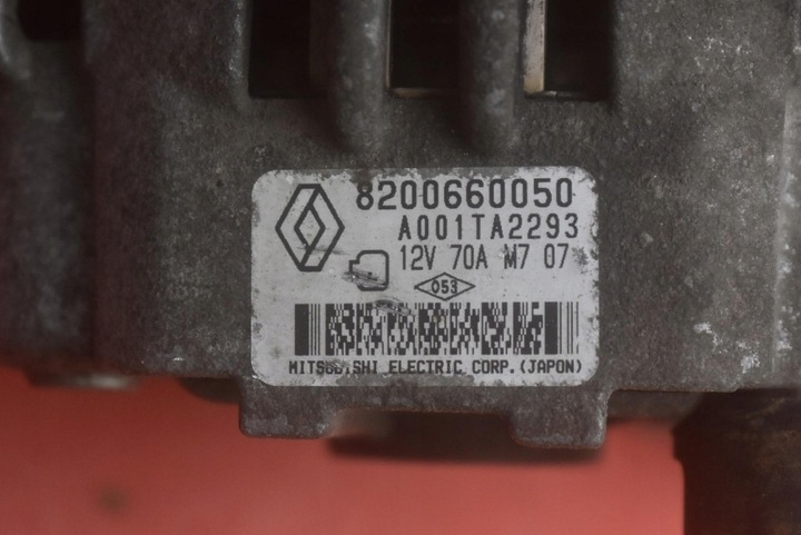 фото №8, Генератор тест 8200660050 a001ta2293 renault thalia 1 i 1.2 16v 75 km