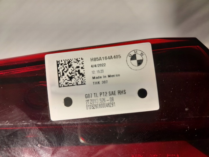 фото №12, Bmw x7 g07 лампи зад комплект usa 5a164a6 5a164a5 5a164a4 5a164a3