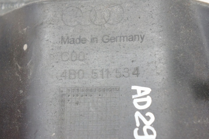 фото №6, Audi a6 c5 прокладка miecha трубка pneuma 4b0511534
