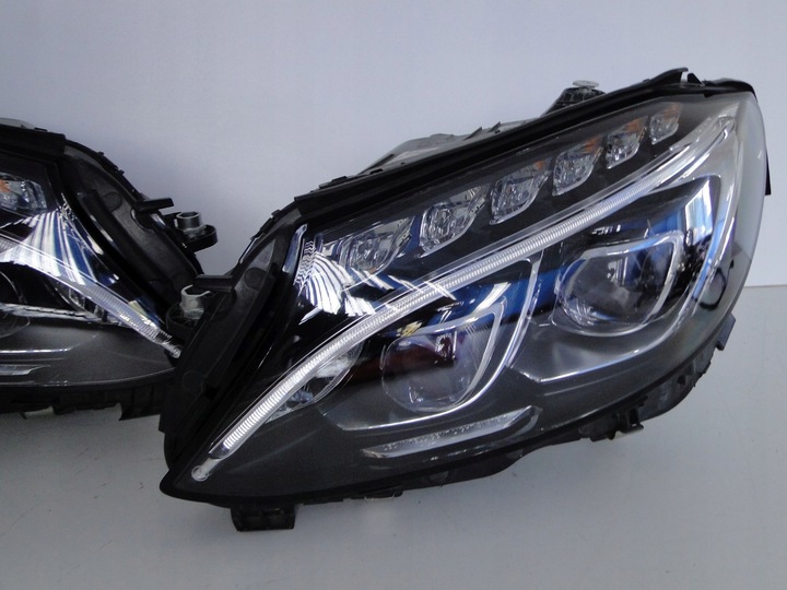 фото №15, Mercedes c клас w205 205 лампа ліва led ils інтелектуальний light керована