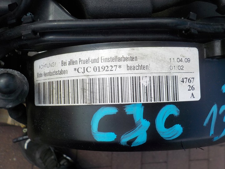 фото №13, Audi a4 b8 12r 2.0 tdi 136km двигун cjc cjcb комплектний film