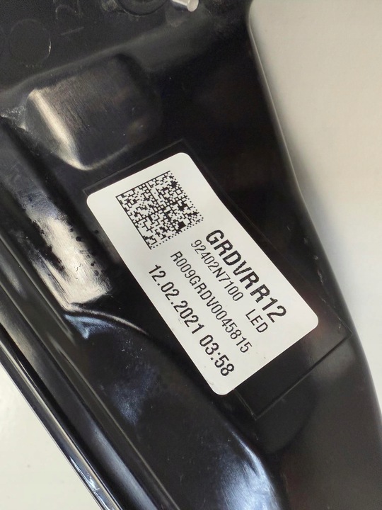 фото №5, Лампа зад задня права hyundai tucson iv 4 92402-n7100 європа зчеплення