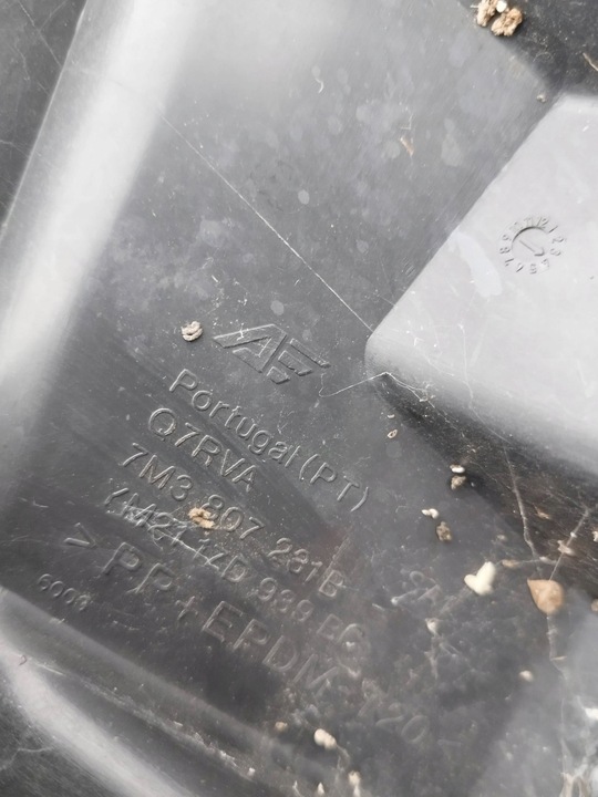 фото №11, Volkswagen sharan 2001 бампер переднее 7m3807177