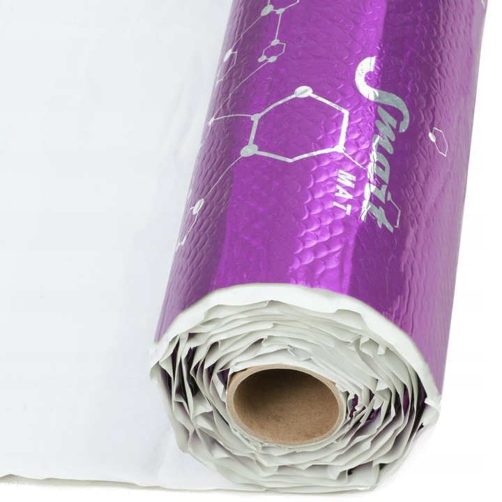 фото №8, Коврик butylowa 3mm защита передний rezonansem 0,5m2 жёсткая blachę butyl
