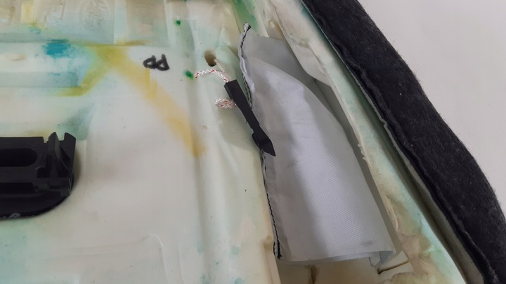 фото №14, Land rover range rover l405 оббивка спинка сидіння праві перед