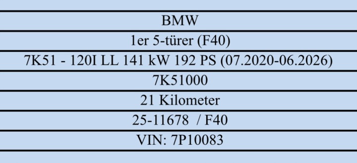 фото №8, Поворотна опора ричаг  амортизатор підвішування праве bmw 1 f40 6879844 6876646