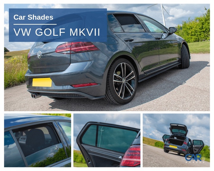 фото №16, Шторки солнечный vw golf 7 5d 2013- защитные накладки ролеты солнцезащитный