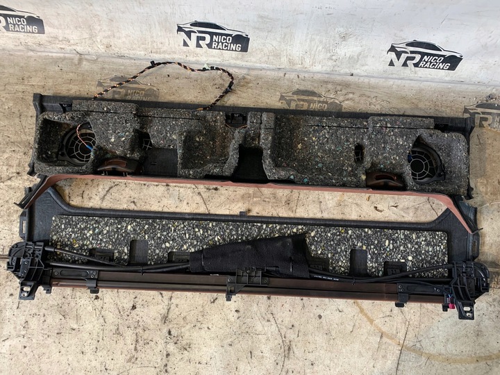 фото №8, Полиця задня harman кардон ролета електричний bmw 7 g11 алькантара комплект