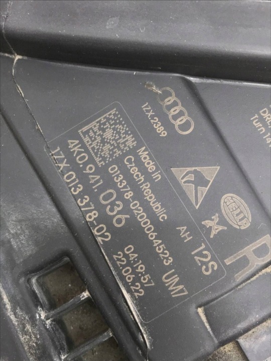фото №14, Audi a6 c8 4k0 фара полный led matrix фара права правая 4k0941036