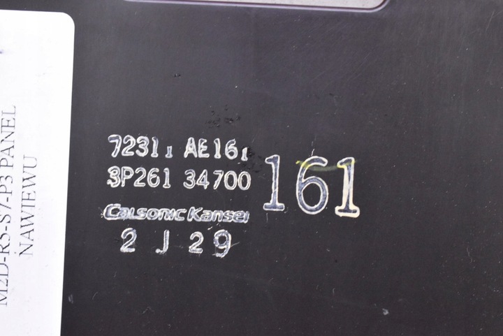 фото №7, Панель управление воздуховод климат 3p26134700 subaru legacy 3 iii 98-03