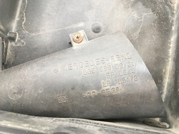 фото №11, Корпус фільтра повітря mercedes w124 e250 дизель 6050900001 6020940404