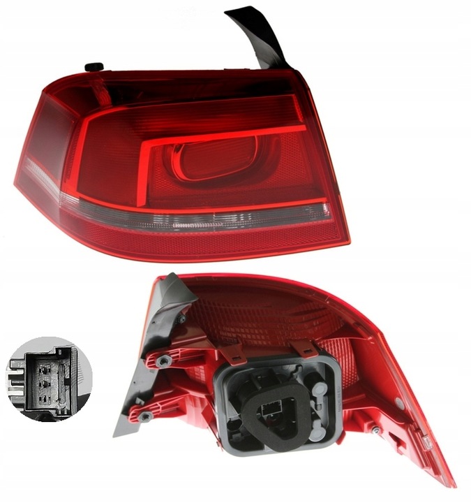 фото №1, Лампа задня ліва volkswagen passat b7 sedan