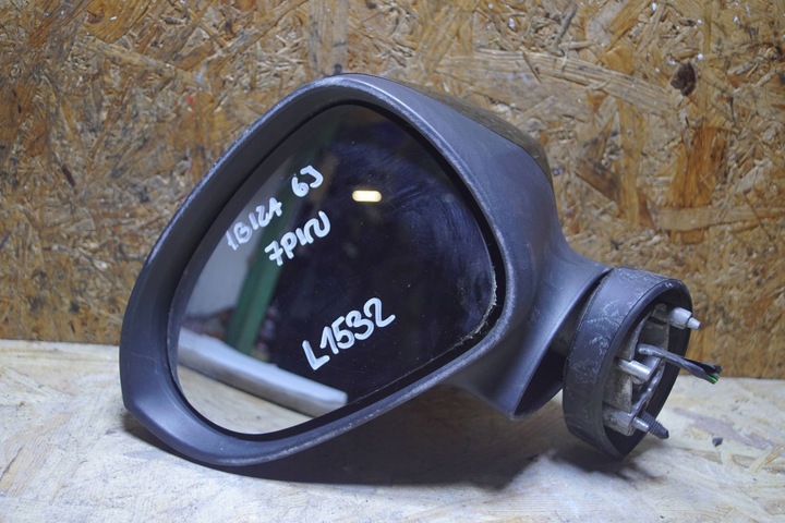 фото №12, Seat ibiza iv 6j зеркало левая 7pin l1532 uk