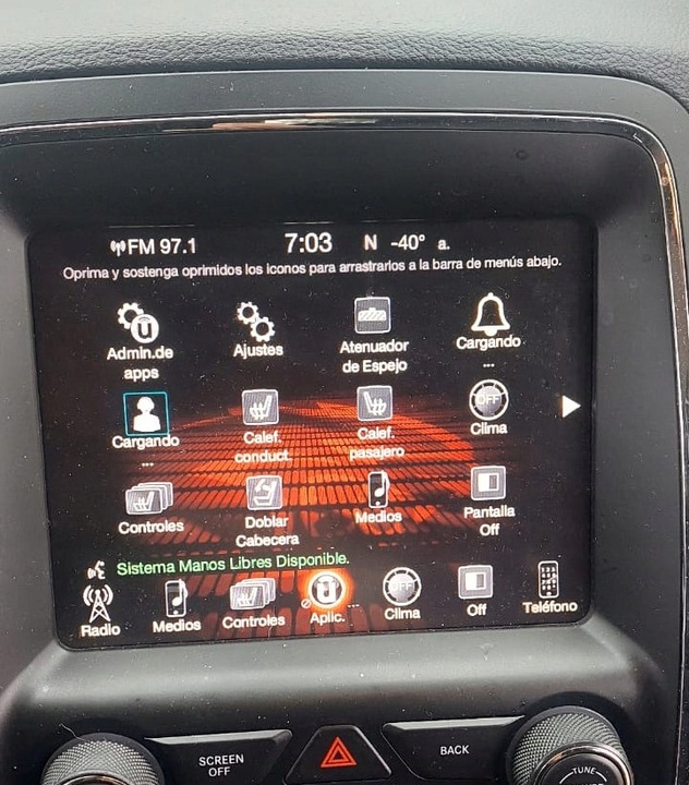 фото №7, Dodge durango 15 16 дисплей радио