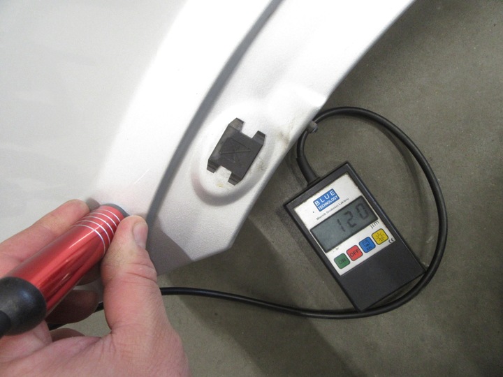 фото №15, Крыло левый перед bmw f25 x3 титан серебро 354