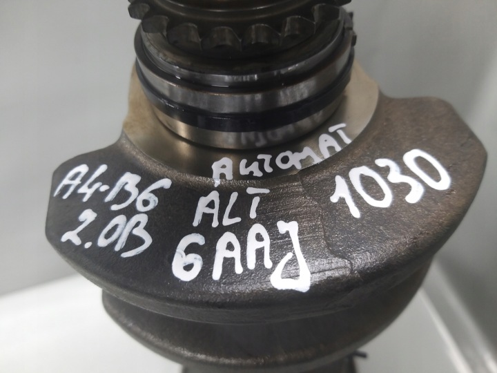 фото №16, Вал коленчатый номинал вкладыши автомат a4 b7 a6 golf a3 2.0 tfsi bwa bgb 6aaj