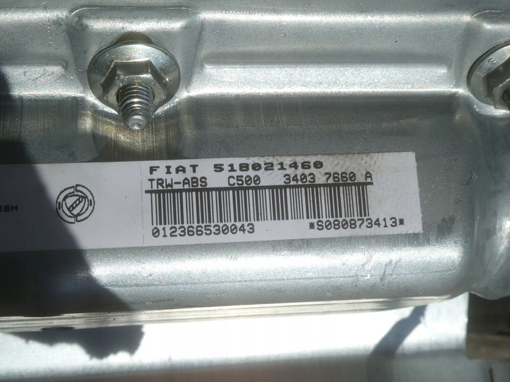 фото №6, Панель раздаточная модуль подушка ремни безопасности fiat croma ii