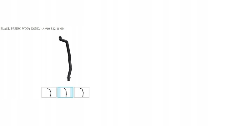 фото №1, Оригінальний шланг зливу skroplin кондиціонера mercedes sprinter